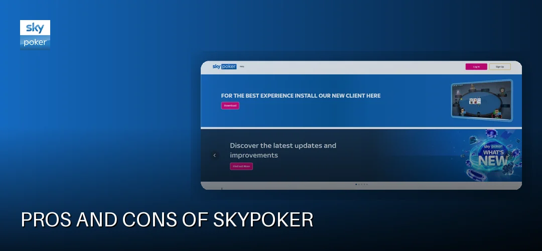 Skypoker promotional banner