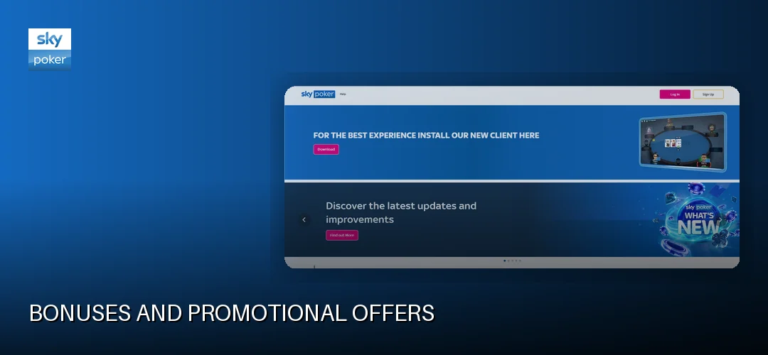 Skypoker promotional banner