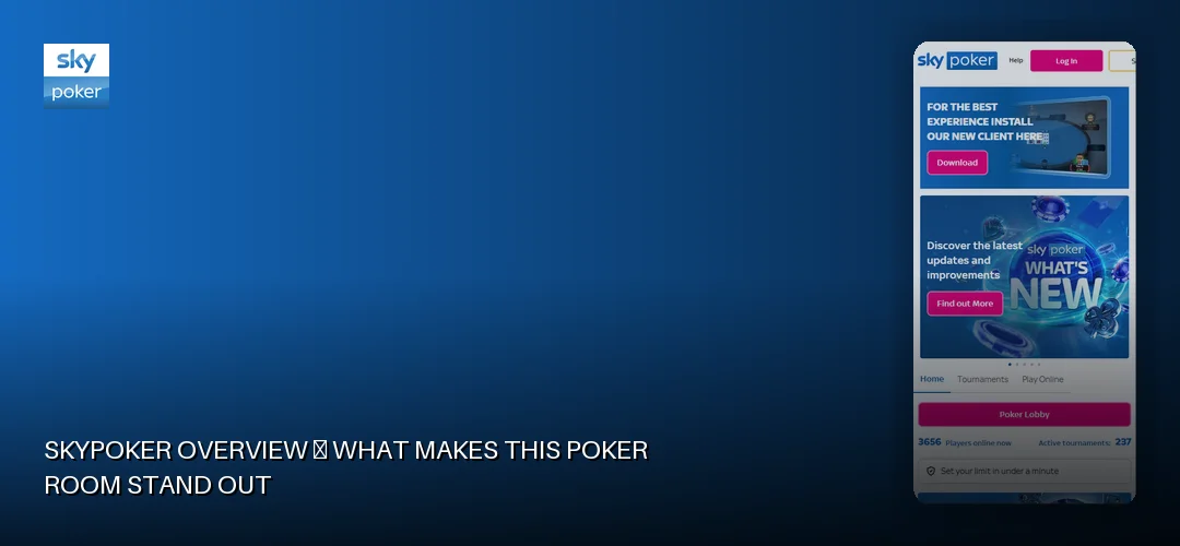 Skypoker promotional banner